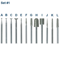 Diamond Cutters, 3/32" Shank (226-1182)