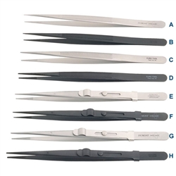 Dumont Diamond Serrated Tip Tweezers (195-0350)