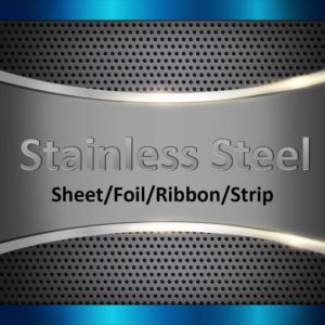 Stainless Steel 316L Strip, 0.010 in. thick x 1.281 in. wide x 10 ft. long