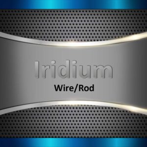 Iridium Wire, 0.008 inch diameter x 3 feet long